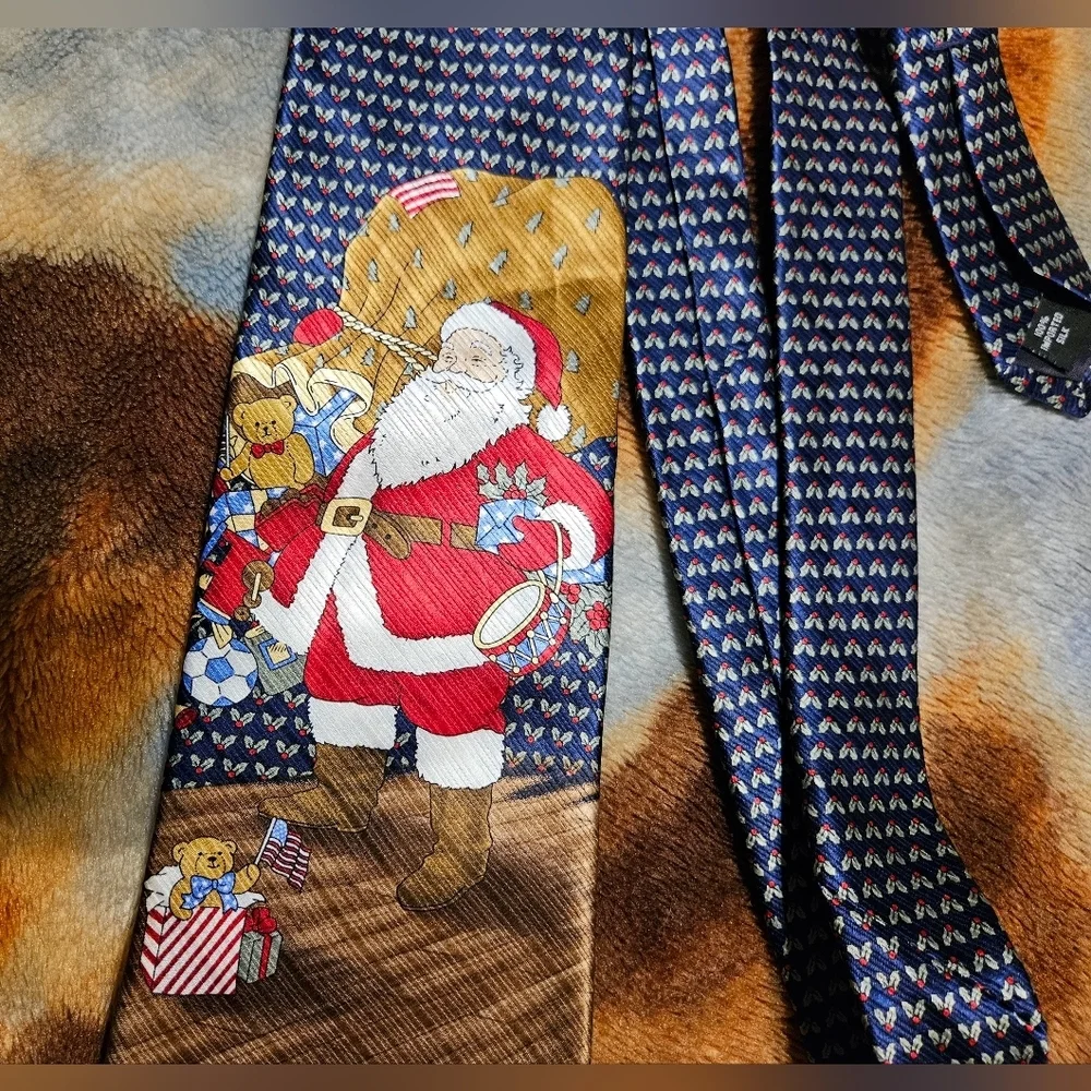 Christmas santa‎ tie